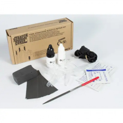 Sendhit Scratch Cover Fork Stanchion Repair Kit Transparent