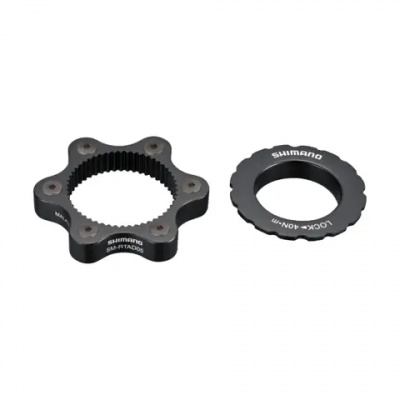 Shimano Deore Disc Brake Rotor Adapter 6-bolt rotor to CENTER LOCK hub