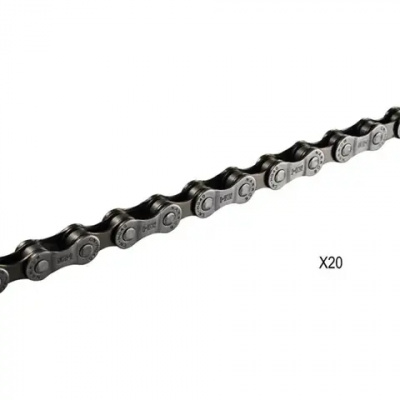 Shimano HG40 Chain 6/7 or 8 Speed 116 Link With Quick Link Grey