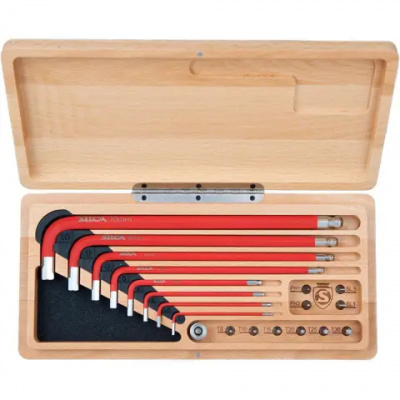 Silca HX One Home Essentials Allen Key Tool Set Beechwood