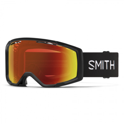 Smith Rhythm MTB Goggles OS Black/ChromaPop Everyday Red Mirror Lens