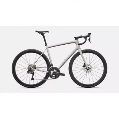 Specialized Aethos Expert Di2 Road Bike 2026 Gloss Dolomite Metallic