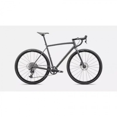 Specialized Crux DSW Gravel Bike 2025 Satin Smoke/Oak Green