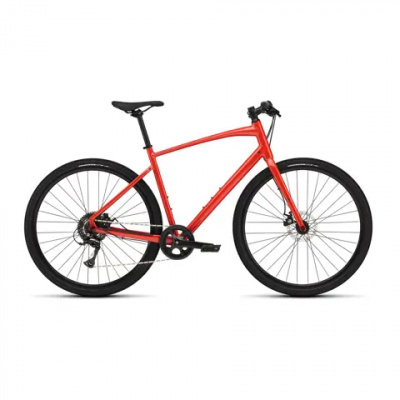 Specialized Sirrus X 1.0 2025 Hybrid Bike Gloss Deep Orange / Redwood Reflective