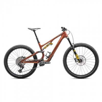 Specialized Stumpjumper Ohlins Coil Carbon Mountain Bike 2025 Satin Copper Speckle/Satin Silver Dust