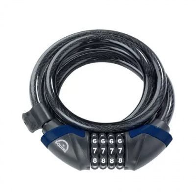 Squire Kilda 12 Combi Lock Black