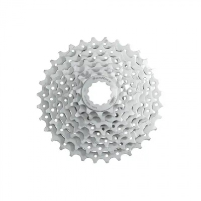 SunRace CSM63 Satin Finish 7 Speed S-Race Cassette Silver