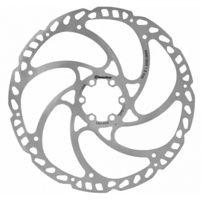 SwissStop Catalyst One Disc Rotor 6 Bolt 160mm Silver
