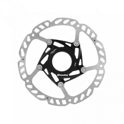 SwissStop Catalyst Race Rotor Centre Lock Silver/Black