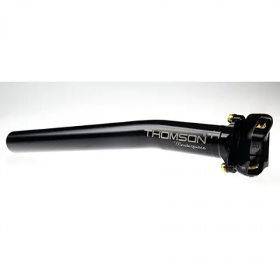 Thomson Masterpiece Aluminium Setback Seatpost Black