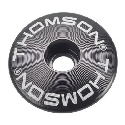 Thomson Stem Cap 1 1/8 Black