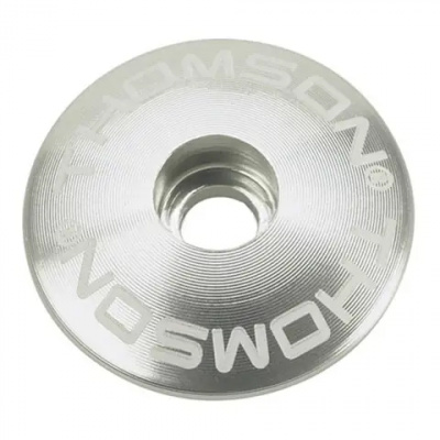 Thomson Stem Cap 1 1/8 Silver