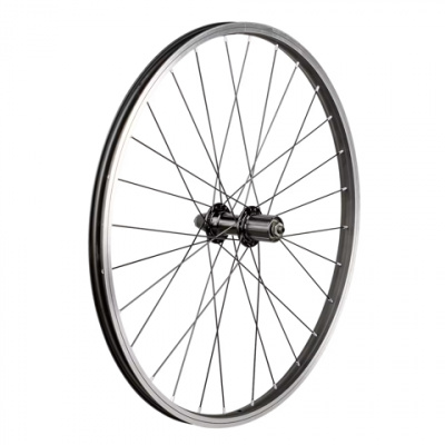 Trek Kids 28H 24in Rear Wheel Black/Silver