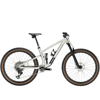Trek Top Fuel 9.0 XX AXS Mountain Bike 2025 Lunar Silver