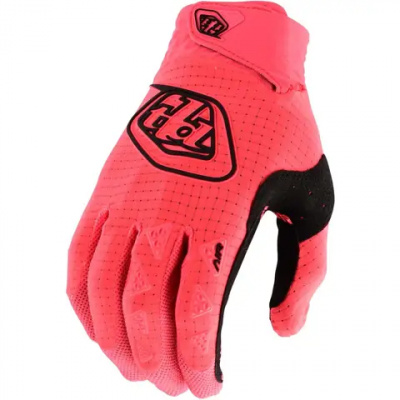 Troy Lee Air Youth MTB Gloves - Glo Red