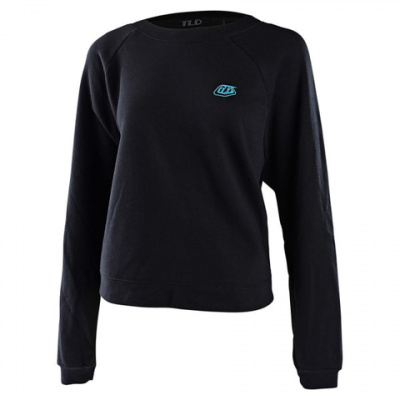 Troy Lee Designs 40th Holiday No Artificial Colors Crop Top Women's Pullover / Grey