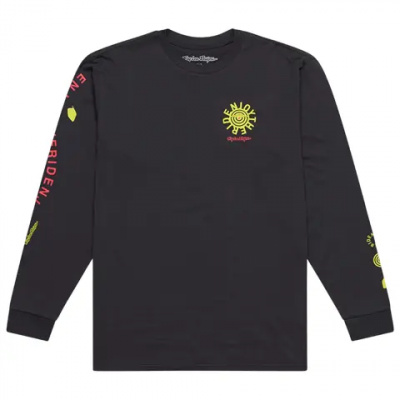 Troy Lee Designs Enjoy LS Tee Shirt Carbon