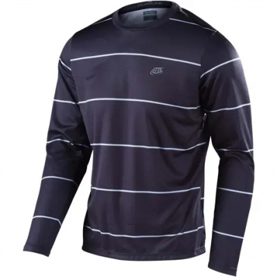 Troy Lee Designs Flowline LS MTB Jersey Revert Black