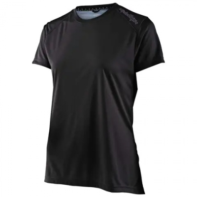 Troy Lee Designs Lilium Womens SS MTB Jersey Solid Black