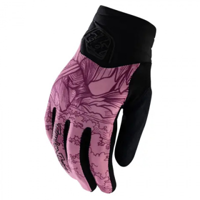 Troy Lee Designs Luxe Womens MTB Gloves Micayla Gatto Rosewood
