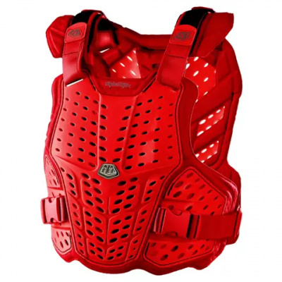 Troy Lee Designs Rockfight Youth Chest Protector One Size Red