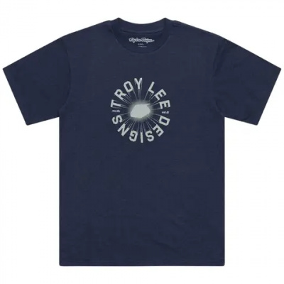 Troy Lee Designs Rotation SS Tee Navy Heather