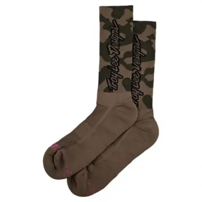 Troy Lee Designs Scrubland Performance MTB Socks Olive