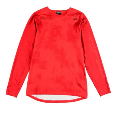 Troy Lee Designs Skyline Chill LS MTB Jersey Fire Orange