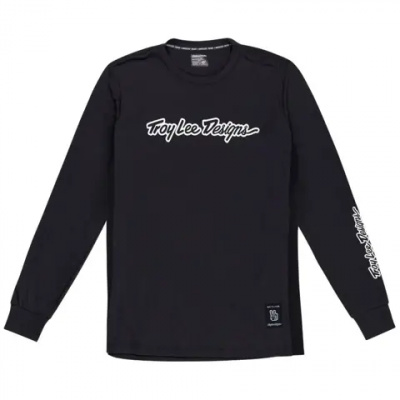 Troy Lee Designs Skyline Ride Long Sleeve T-Shirt Signature Black