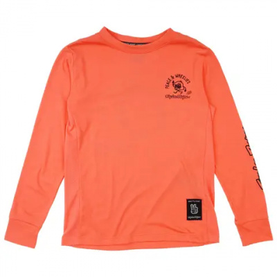 Troy Lee Designs Skyline Ride P and W Youth LS Tee Shirt Melon