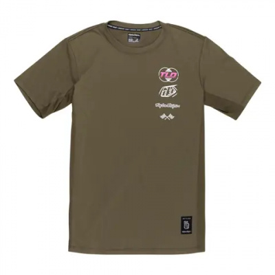 Troy Lee Designs Skyline Ride Worldwide Youth SS Tee Shirt Caper