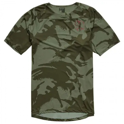 Troy Lee Designs Skyline Short Sleeve MTB Jersey Shadow Camo Olive