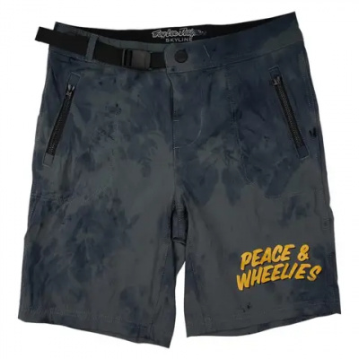 Troy Lee Designs Skyline Washed Out Trail Youth Shell Shorts Dark Cloud