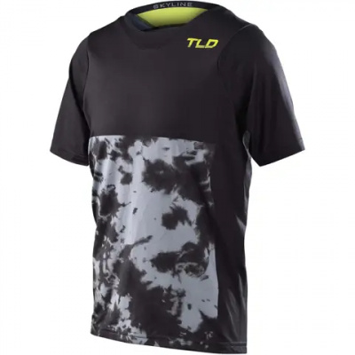 Troy Lee Designs Skyline Youth SS MTB Jersey Breaks Charcoal