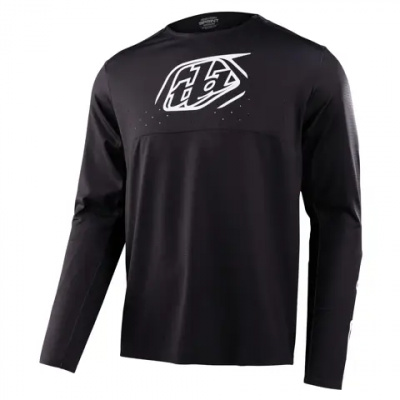 Troy Lee Designs Sprint LS Mountain Bike Jersey Icon Black