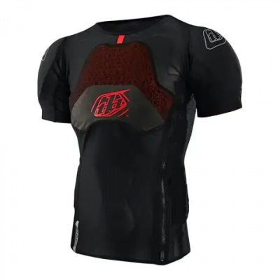 Troy Lee Designs Stage Ghost D30 SS Base Layer Solid Black