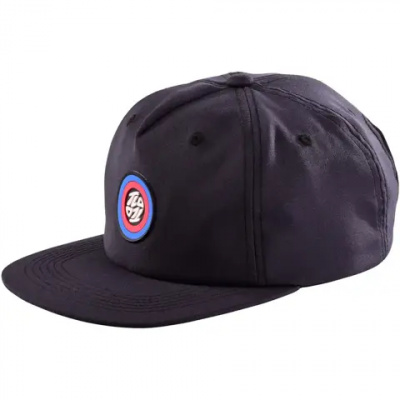 Troy Lee Designs Unstructured Snapback Cap / Spun - Carbon one size