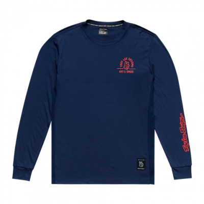 Troy Lee Skyline Ride Locals Long Sleeve Tee Shirt Midnight