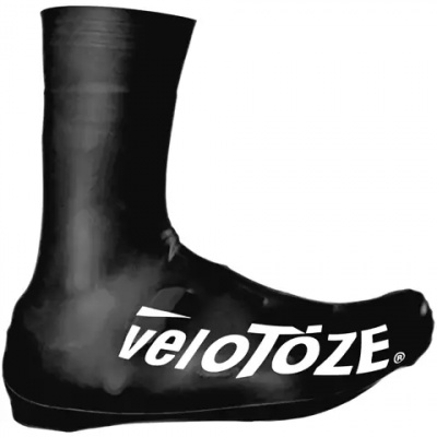 VeloToze Aero OverShoe Tall  Black/White Logo