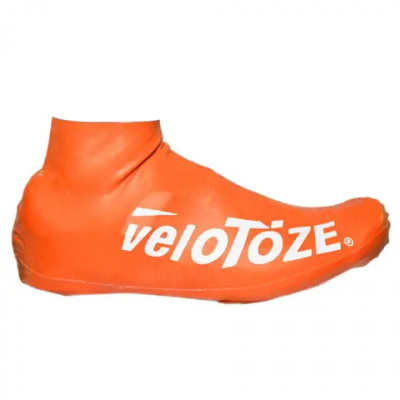 VeloToze Short 2.0 Waterproof Aero Overshoe Orange