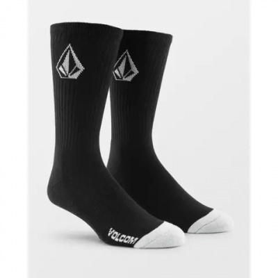 Volcom Full Stone Sock 3 Pack Black