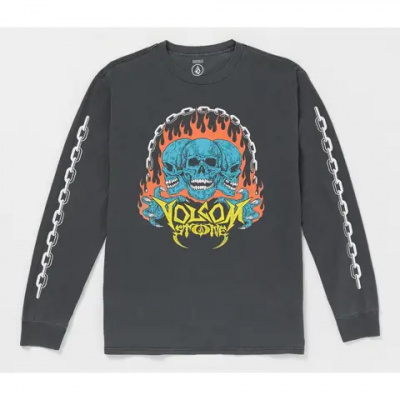 Volcom Hot Headed LS Tee Stealth