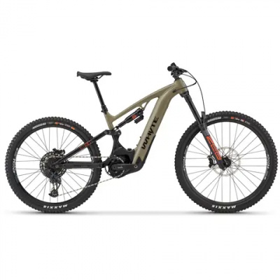 Whyte E-180 S Electric Bike 2024 Matt Olive/Matt Black