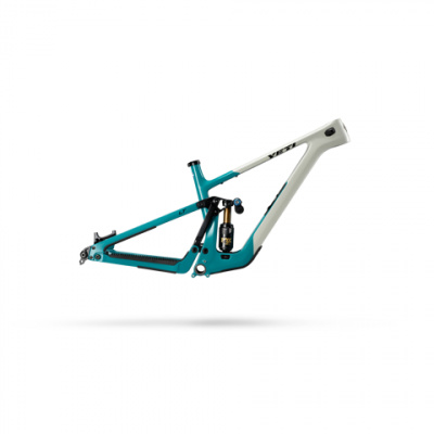Yeti LT Factory Mountain Bike Frameset 2027 White/Turquoise