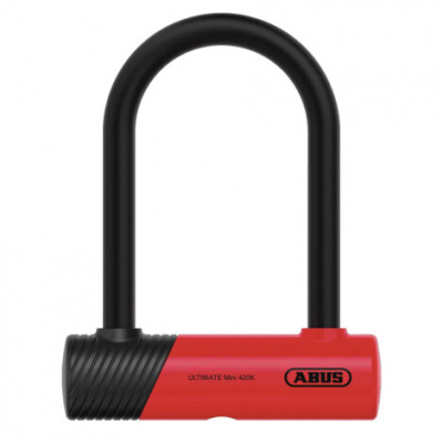 ABUS Ultimate Mini 420K 140mm D Lock with bracket