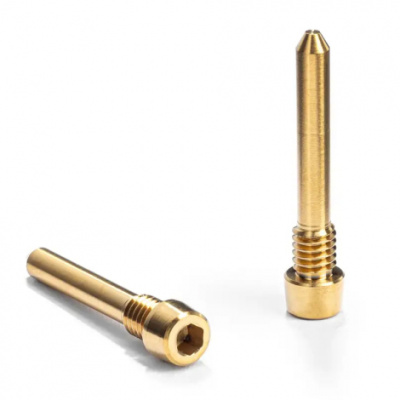 AbsoluteBLACK Titanium Disc Pads Retaining Bolts For Shimano Road