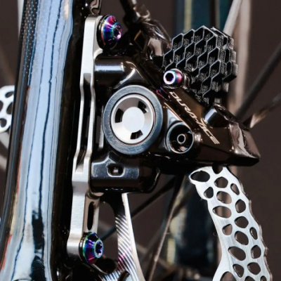 AbsoluteBLACK Titanium Flat Mount Caliper Bolt