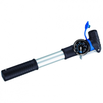 Beto 2-Way Alloy Mini Pump with Gauge