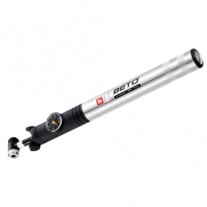 Beto Alloy Mini Pump with Gauge & Hose