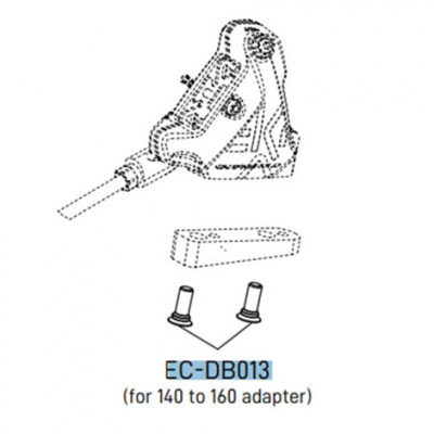 Campagnolo EC-DB013 Disc Brake Adaptor Caliper Mounting Bolts